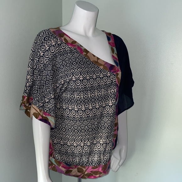 ANTHROPOLOGIE Vanessa Virginia kimono top - Picture 3 of 11